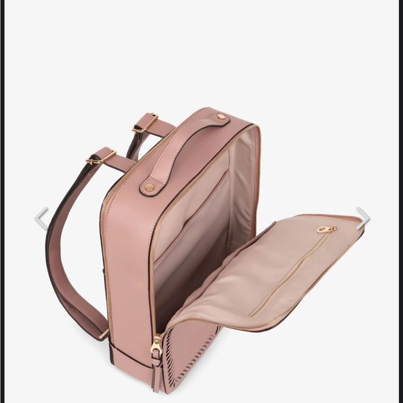 Kaya 15 inch Laptop Backpack in Mauve! - Picture 5 of 11